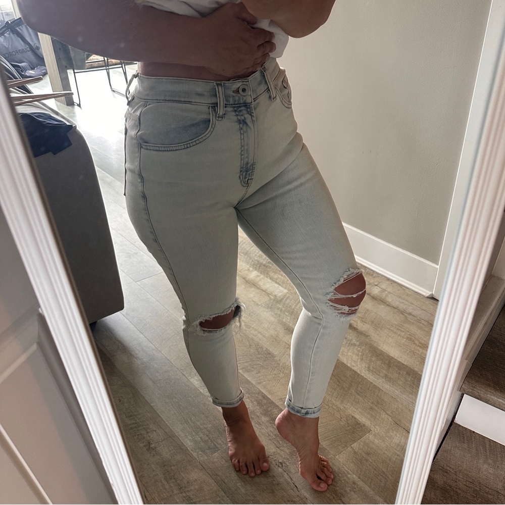 sene x emma air skinny jeans